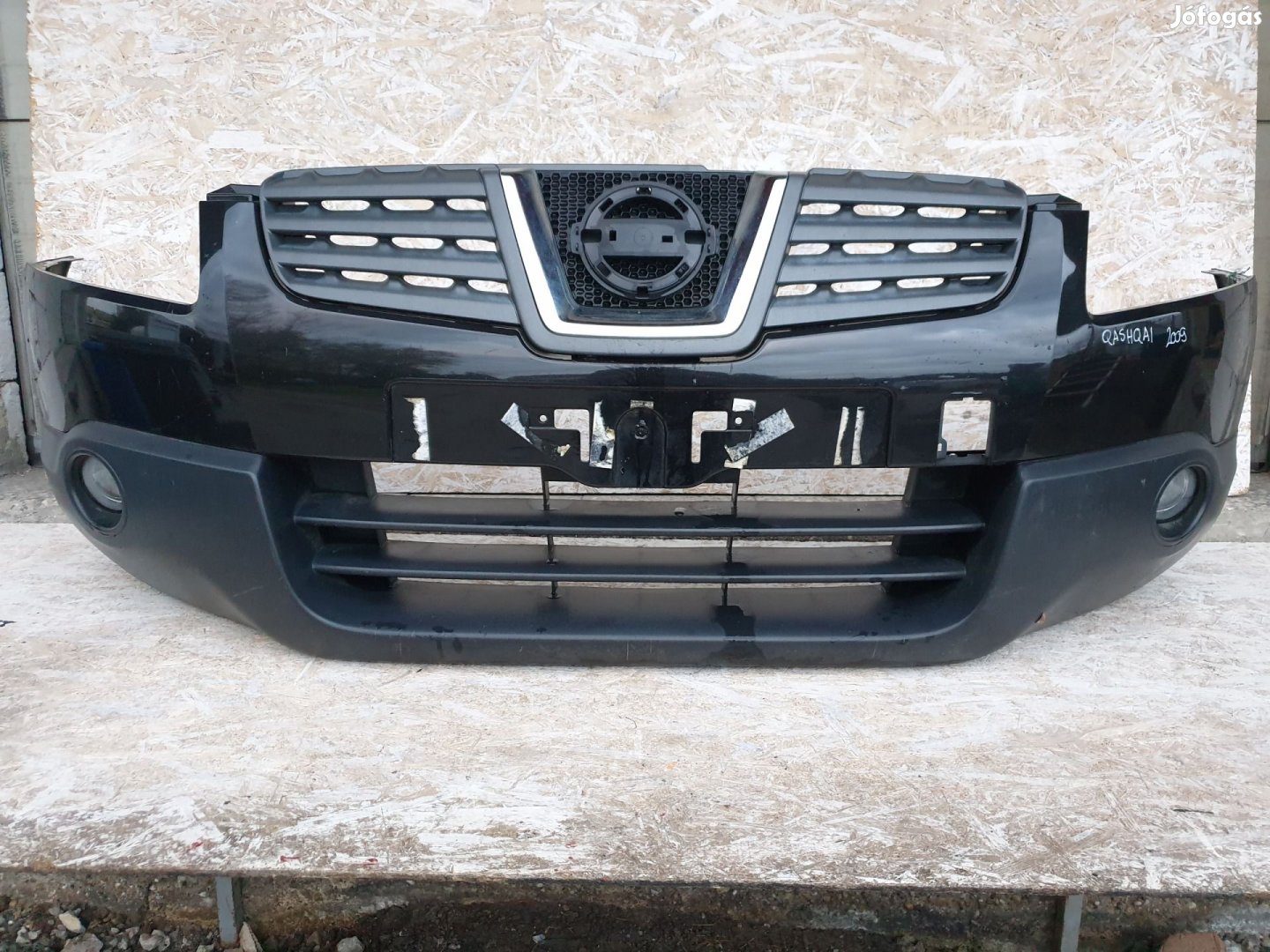 503064 Nissan Qashqai, 2009, Ködlámpás Első Lökhárító