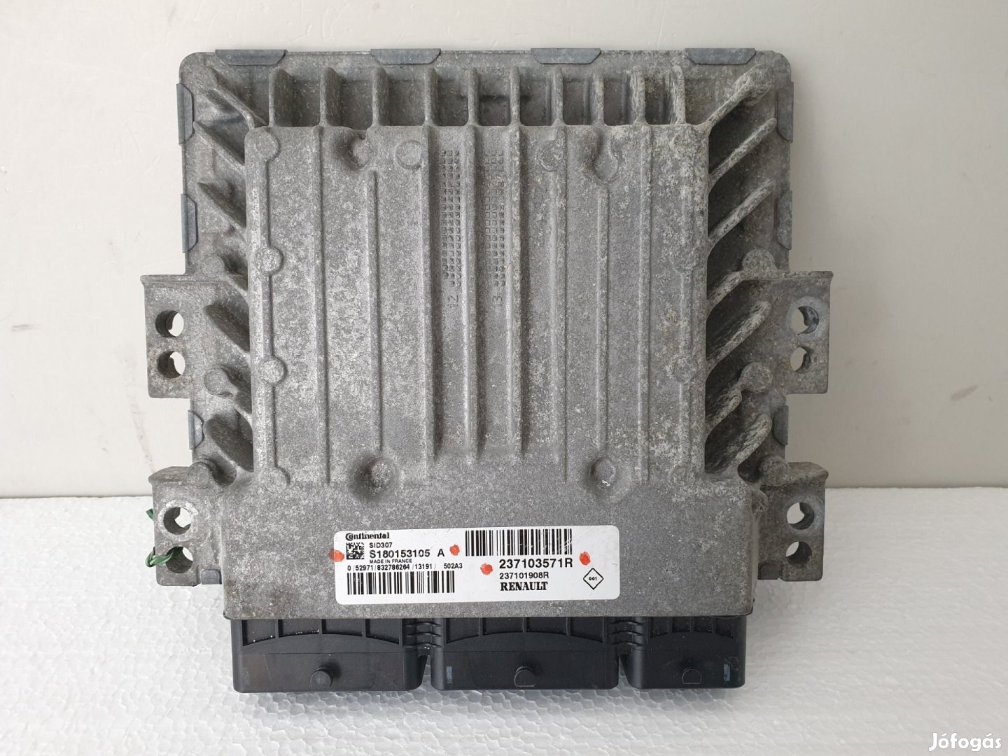 503779 Renault Megane 3, Motorvezérlő, Ecu, S180153105A, 237103571R,