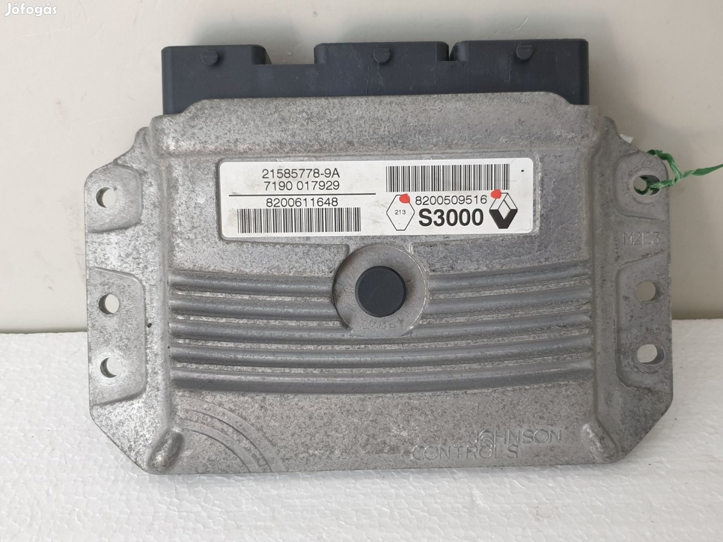 503786 Renault Scenic 2, 2006, Motorvezérlő, Ecu, 21585778-9A,