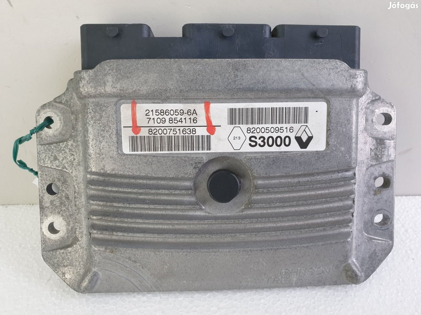 504304 Renault Megane 2, 2006, Motorvezérlő, ECU, 8200751638,