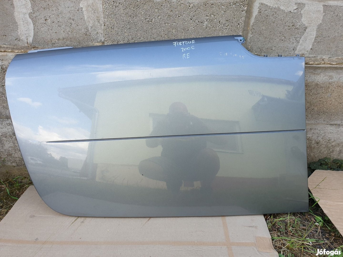 505666 Smart Forfour 2006, Bal Első Ajtólap, Ajtóborítás, Külső