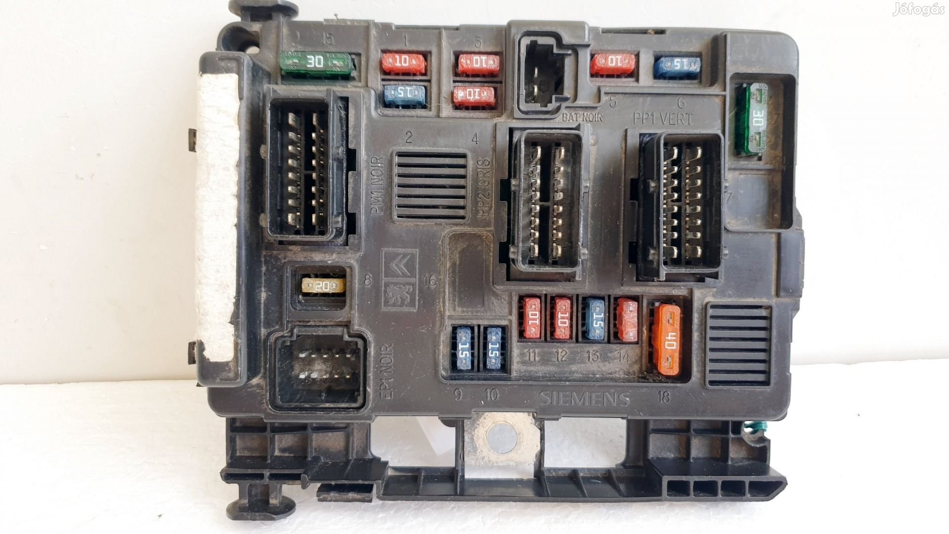 508308 Citroen C2, Bitosíték Tábla, 9650618480, BSM B3, Siemens.