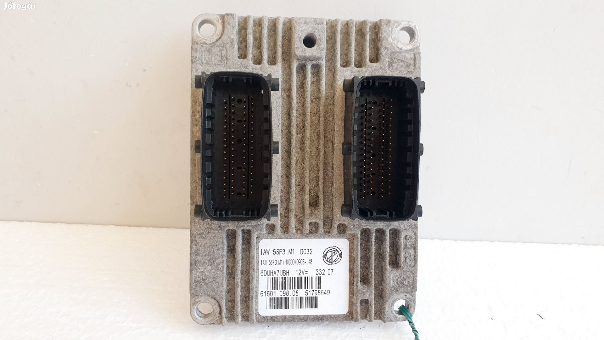 508559 Fiat Grande Punto, Motorvezérlő, ECU, 6160109808, 51798649.