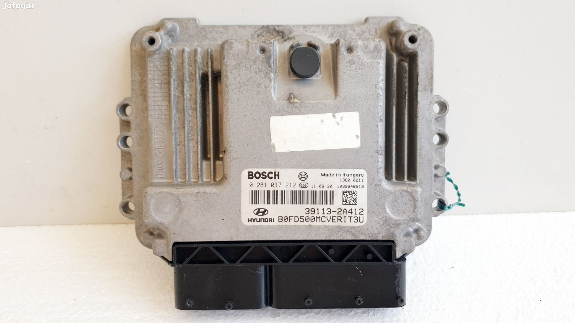 508590 Hyundai 2011, Motorvezérlő, 39113-2A412, 0281017212, Bosch.