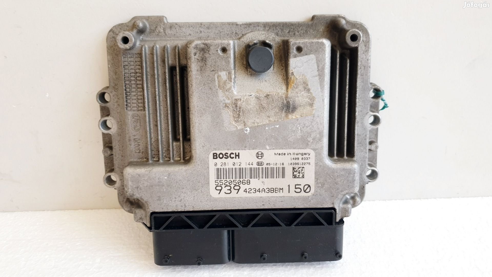 508598 Alfa Romeo 159, Motorvezérlő, 0281012144, 55205068, Bosch.