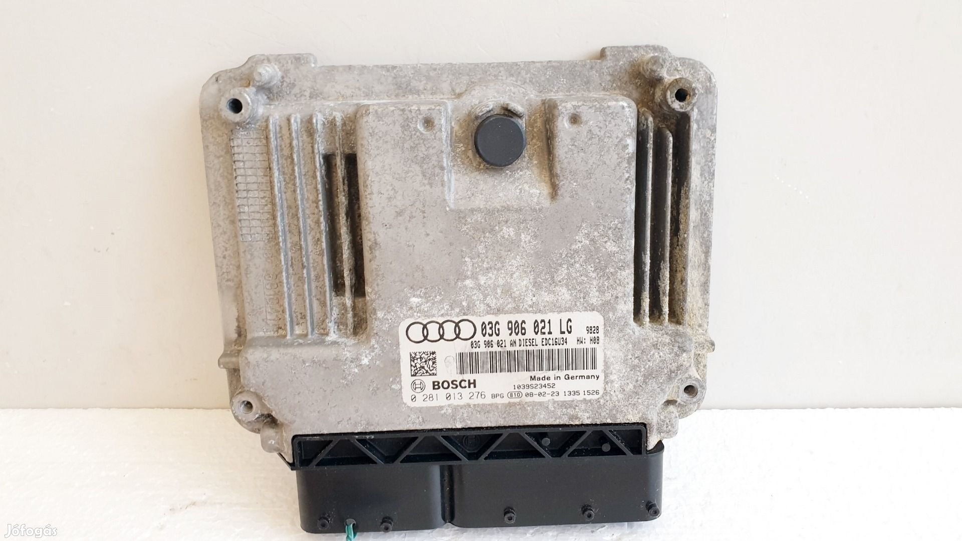 508637 Audi A3 8P, Motorvezérlő, Ecu, 0281013276, 03G906021LG,