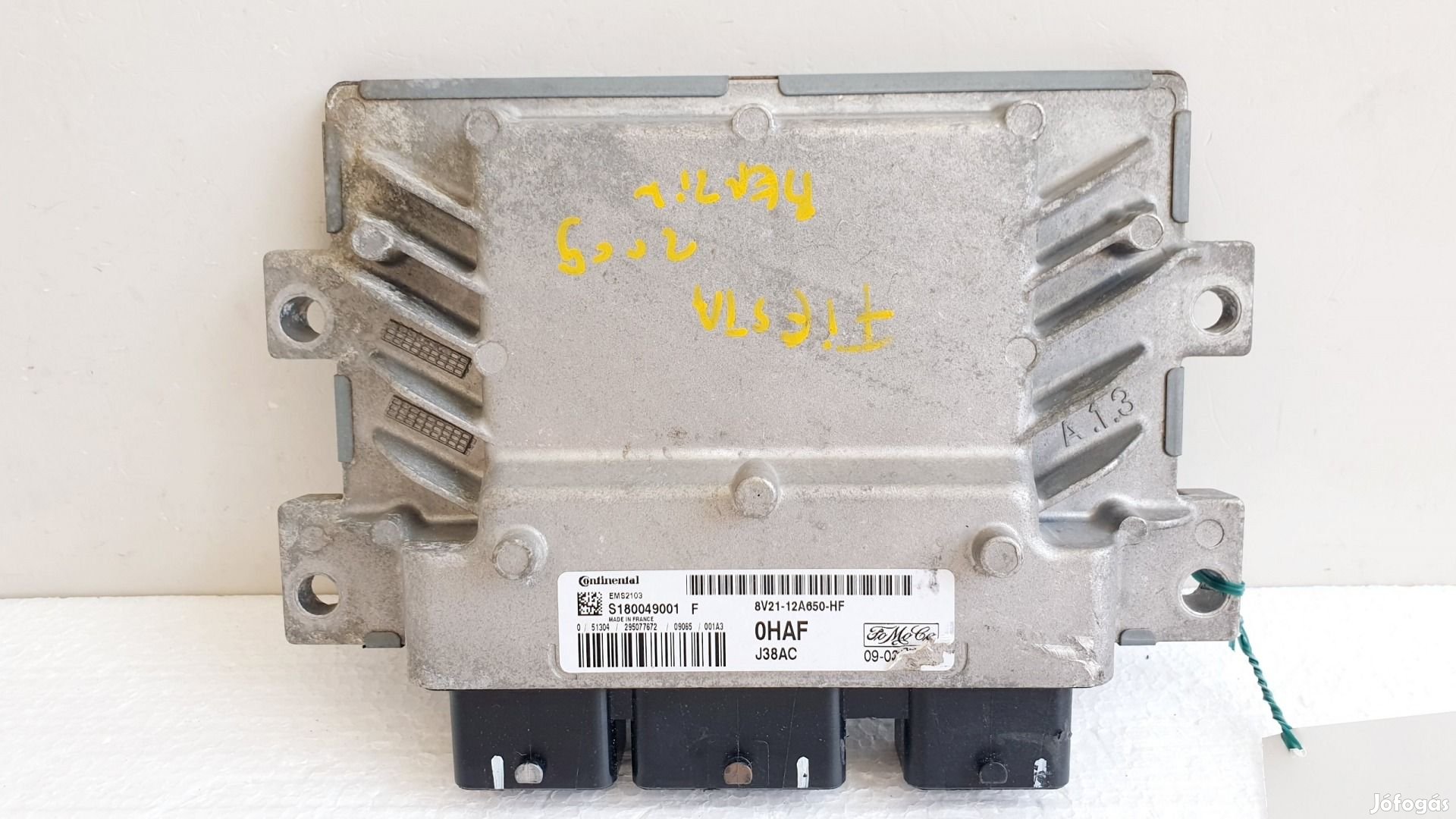 508695 Ford Fiesta Motorvezérlő, S180049001 F, 8V21-12A650-HF,