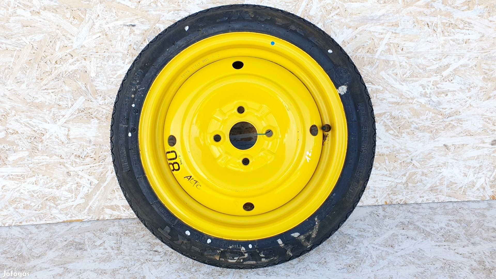 508971 Suzuki Alto 2009, Pótkerék, Mankókerék, 4x100, JKtyre