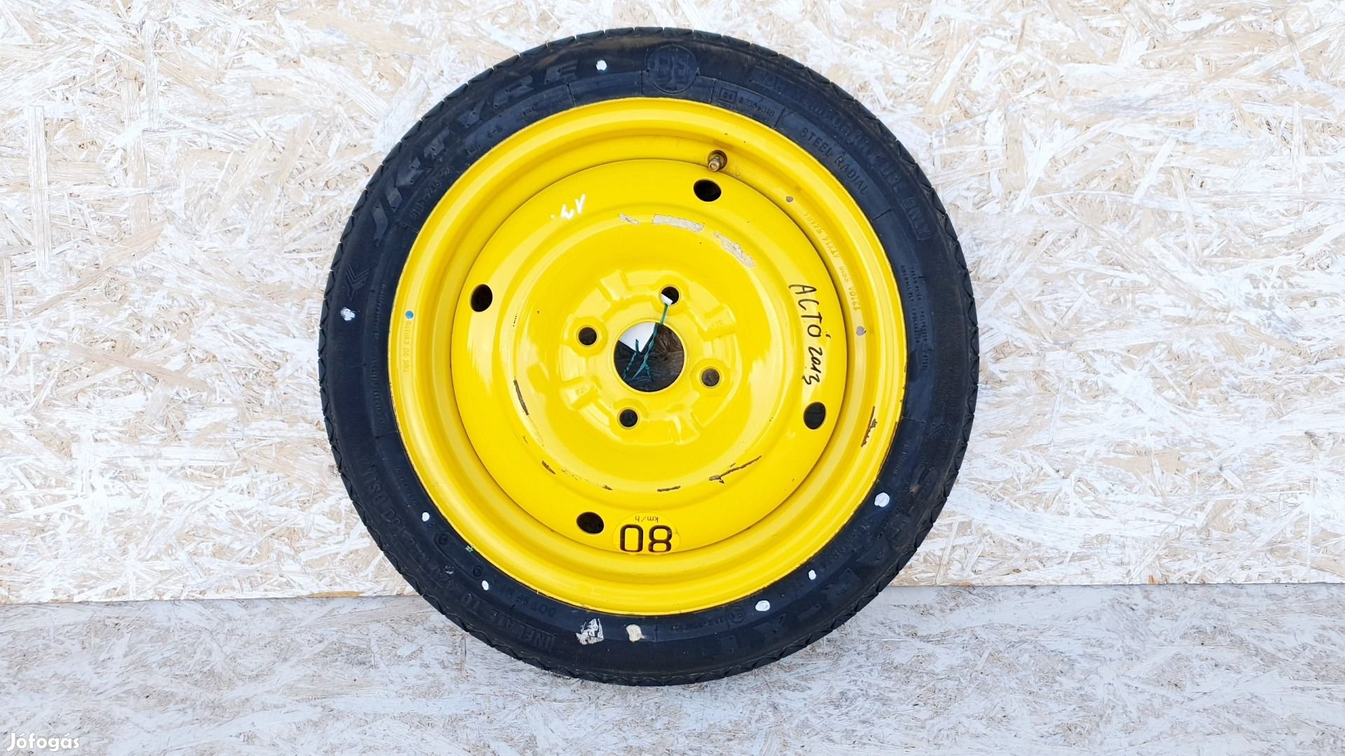 508972 Suzuki Alto 2013, Pótkerék, Mankókerék, 4x100, JKtyre