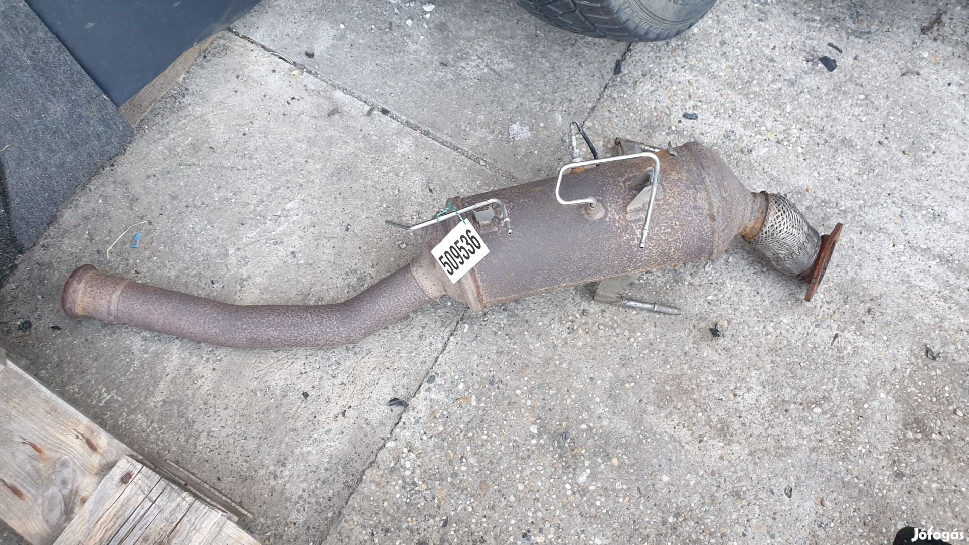 509536 Renault Master 2.3,  Részecskeszűrő Üres, Kipufogódob,