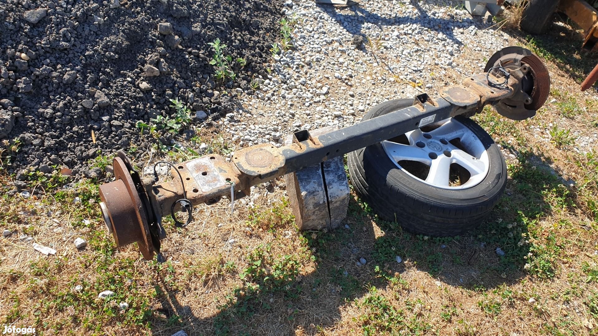 509537 Renault Master 2.3, 2014, Hátsó Híd, Kompletten, 555010463R.