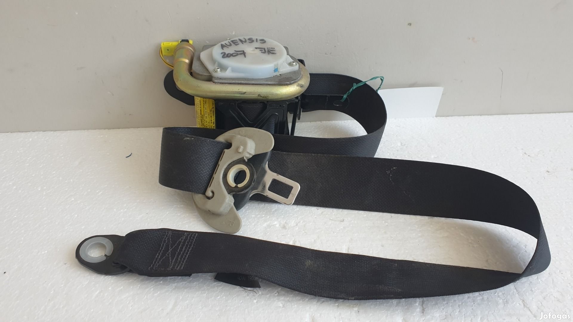 509588 Toyota Avensis T25, 2007, Jobb Első Övfeszítő, Biztonsági Öv.