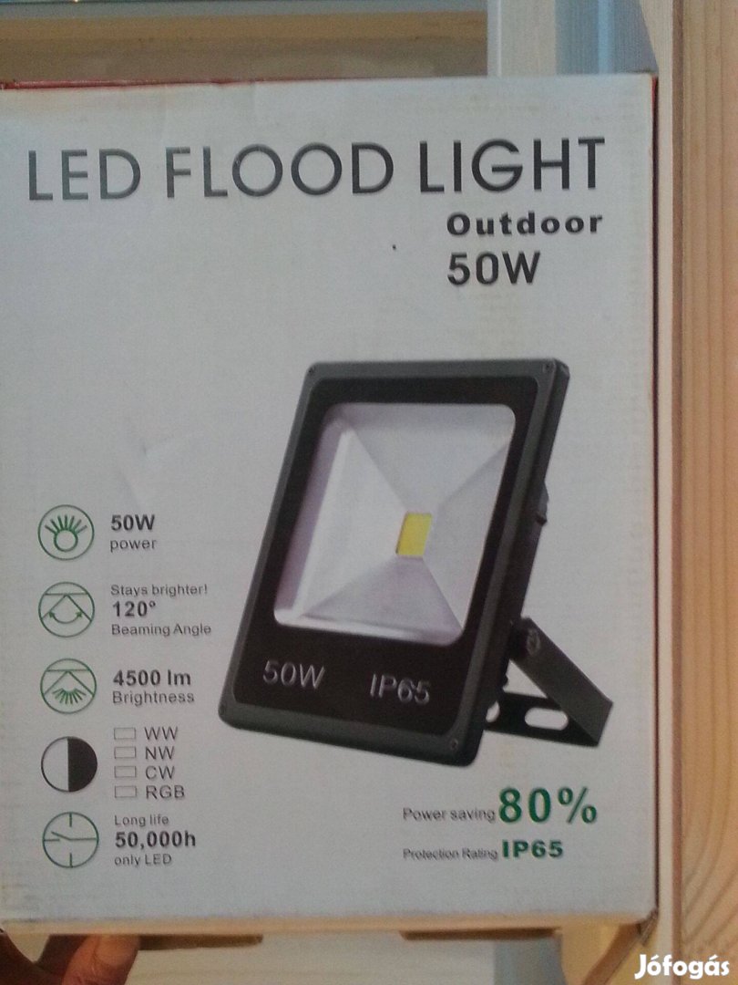 50W-os kültéri LED lámpa