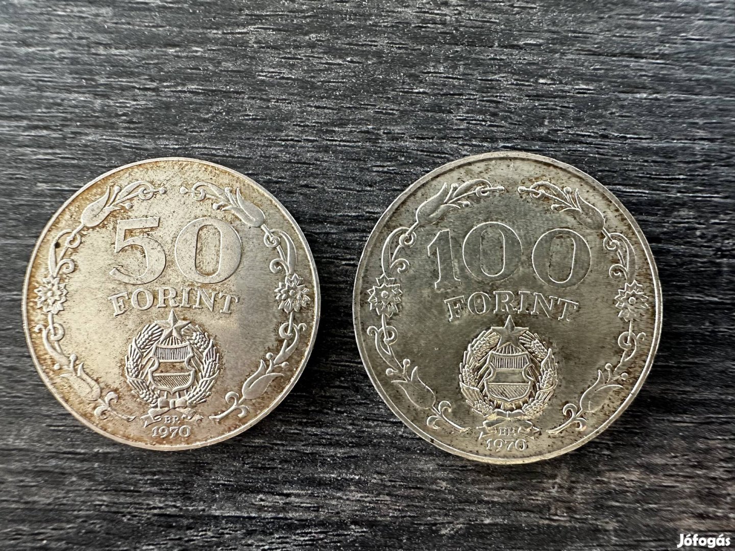 50-100 forint 1970 - Felszabadulás 25. évfordulójára - ezüst 