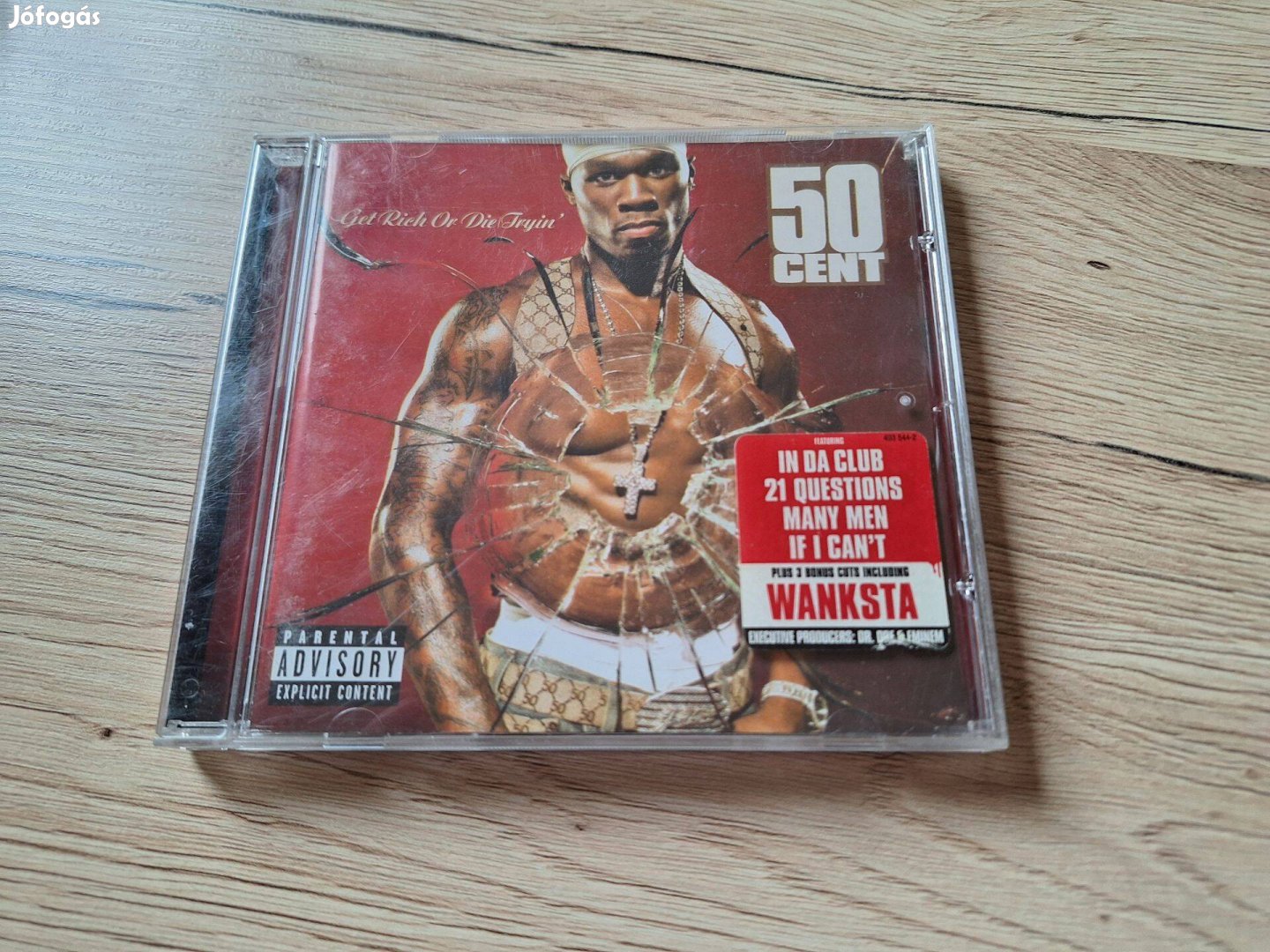 50 Cent Get Rich Or Die Tryin' CD lemez!
