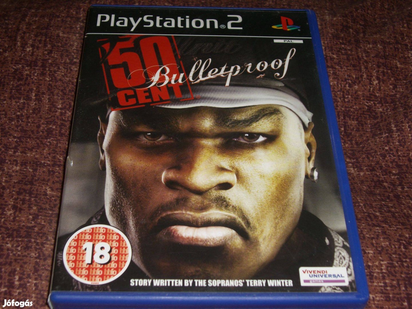 50 Cent Playstation 2 eredeti lemez ( 4000 Ft )