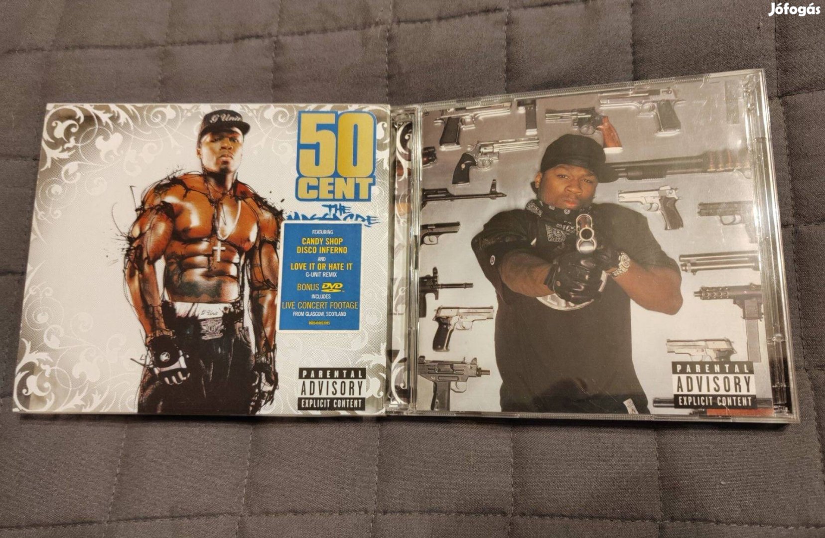 50 Cent rap cd+dvd