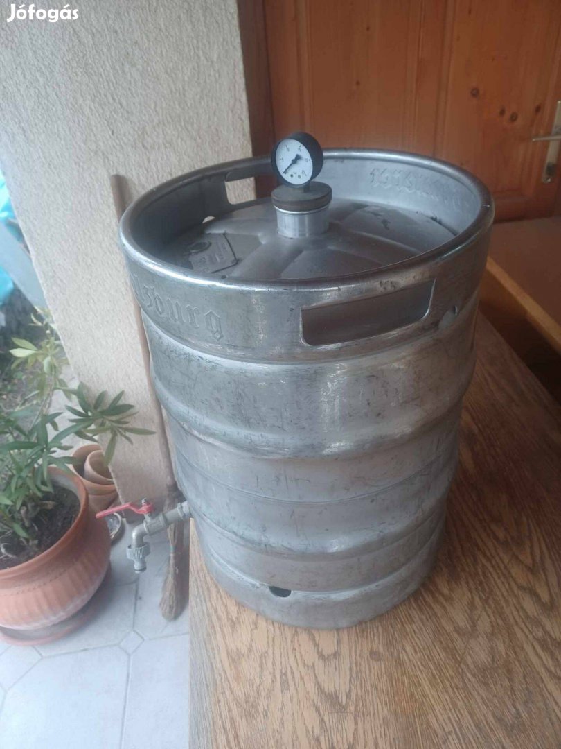 50 L-es saválló hordó