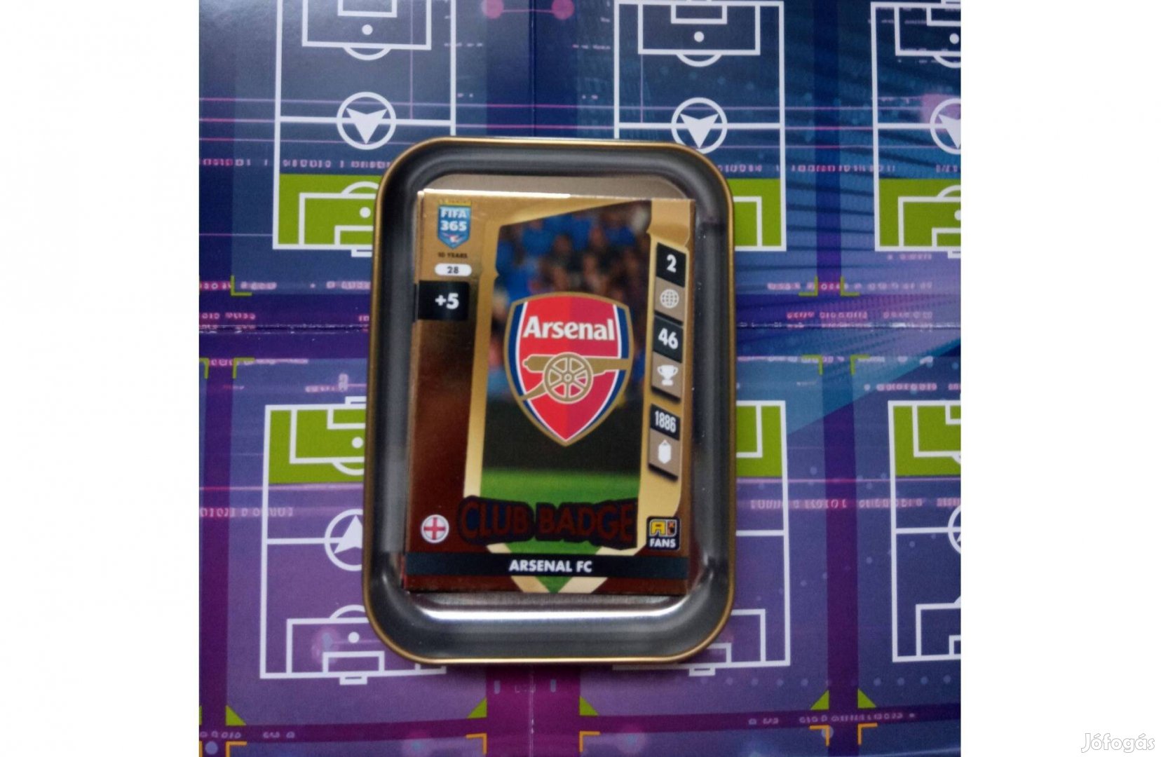 50 db Fifa 365 2025 Speciális kártya kis fémdobozban