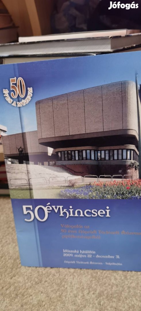 50 év kincsei Salgótarjánban új állapotú könyv 