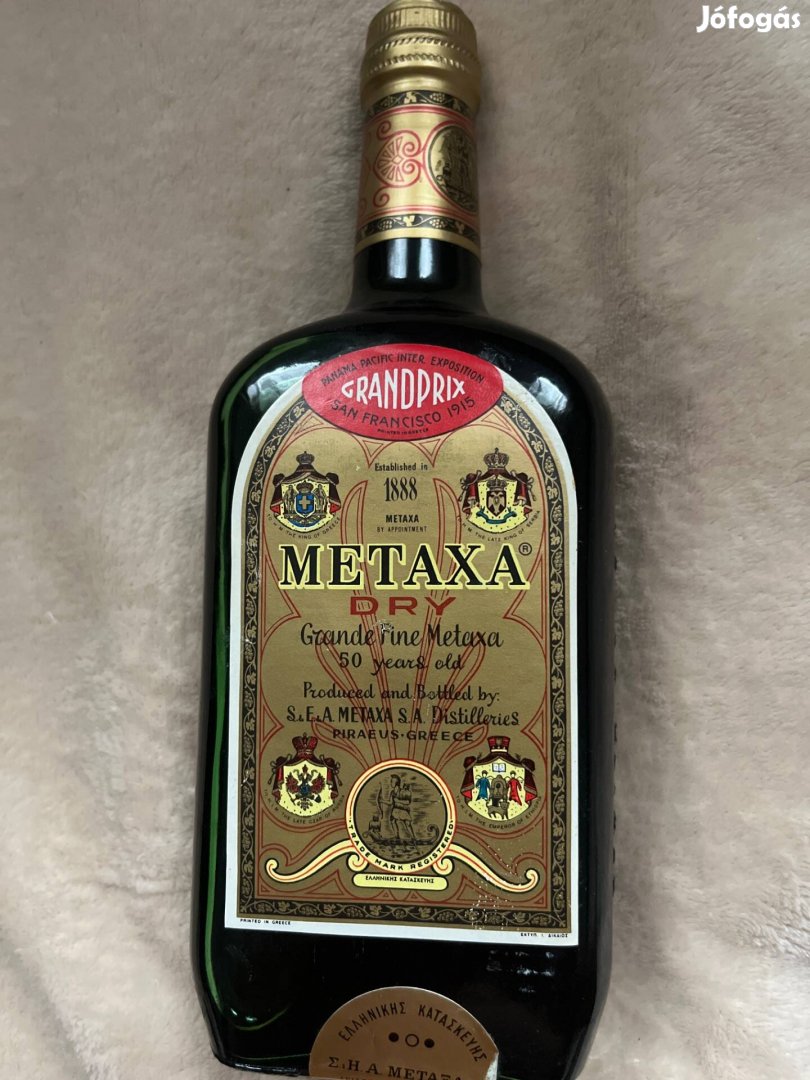 50 éves metaxa dry