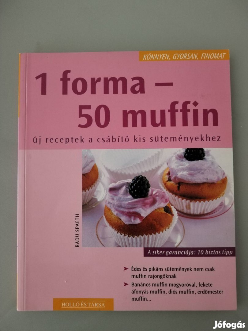 50 féle muffin receptfüzet