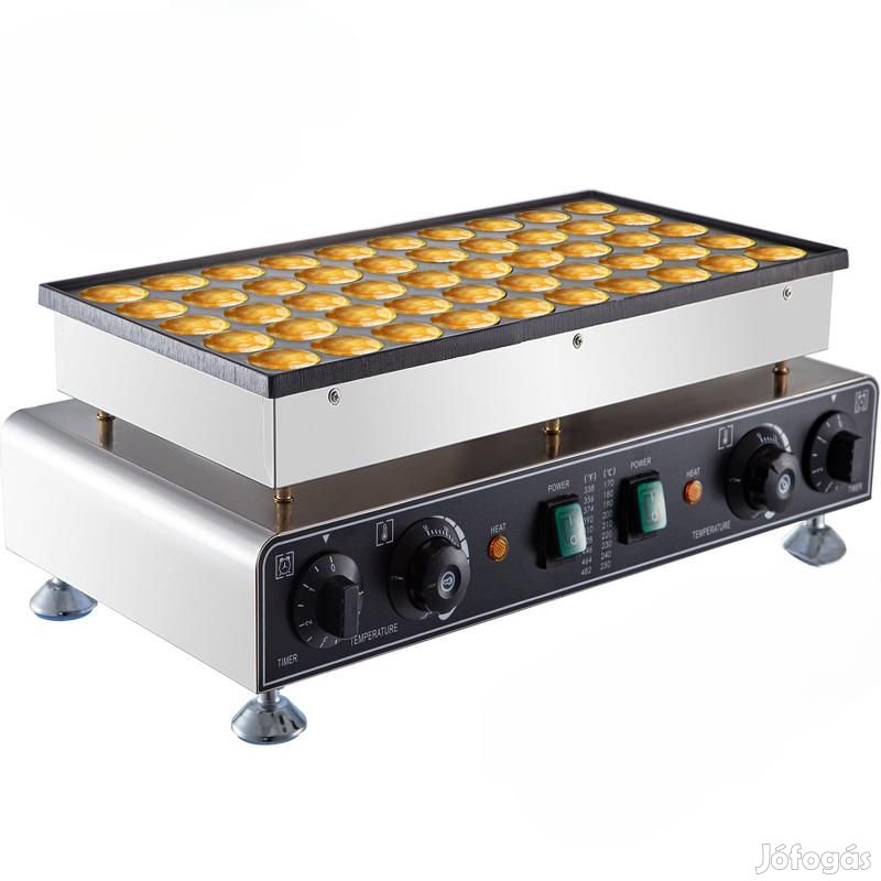 50db Holland gofri palacsintasütő gép 1600W