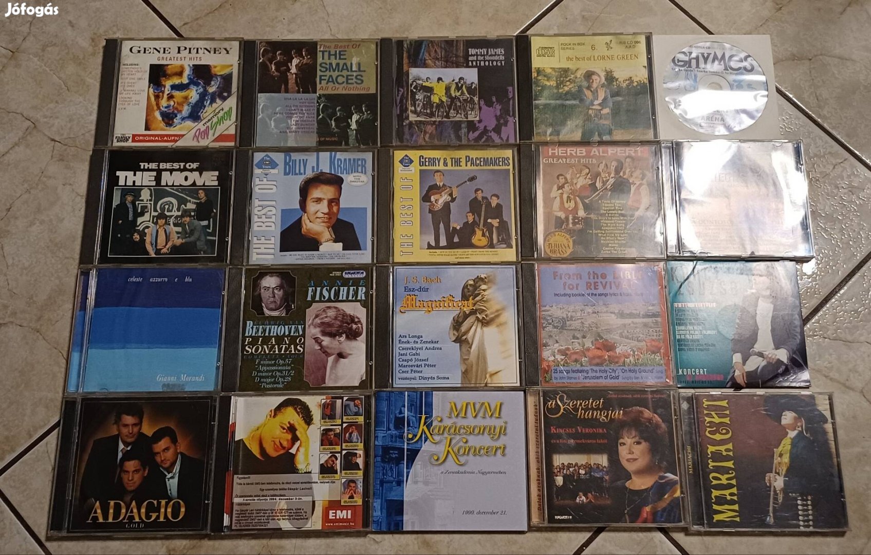 50db cd lemez hanglemez csomag