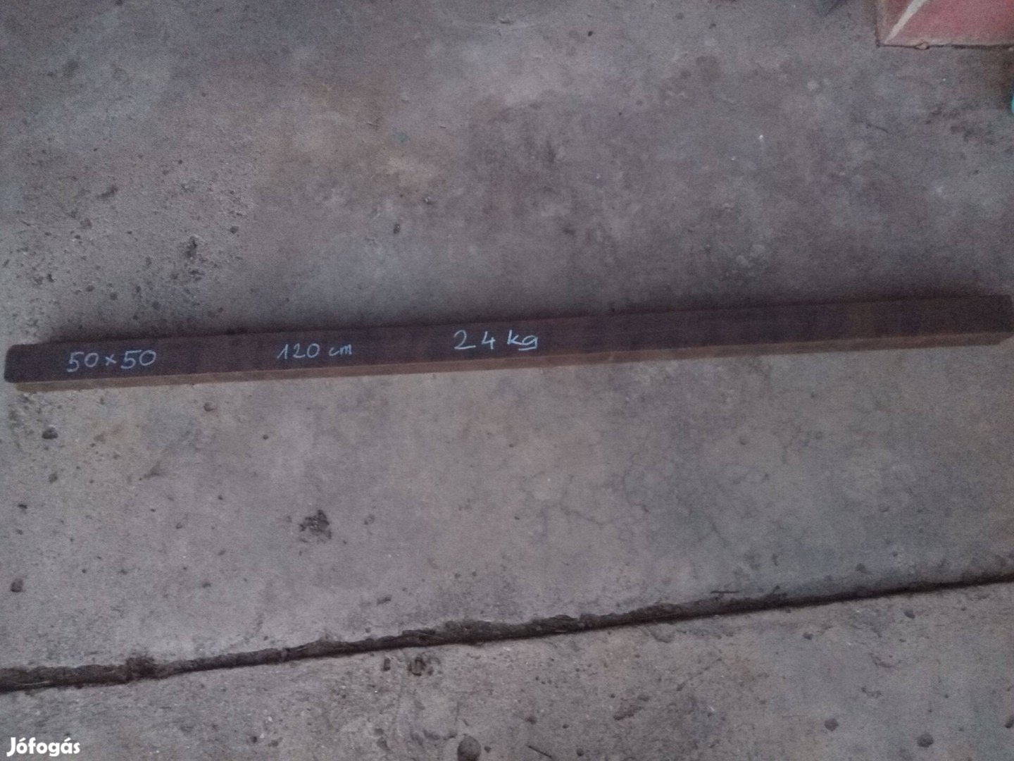 50x50x1260 négyzetvas