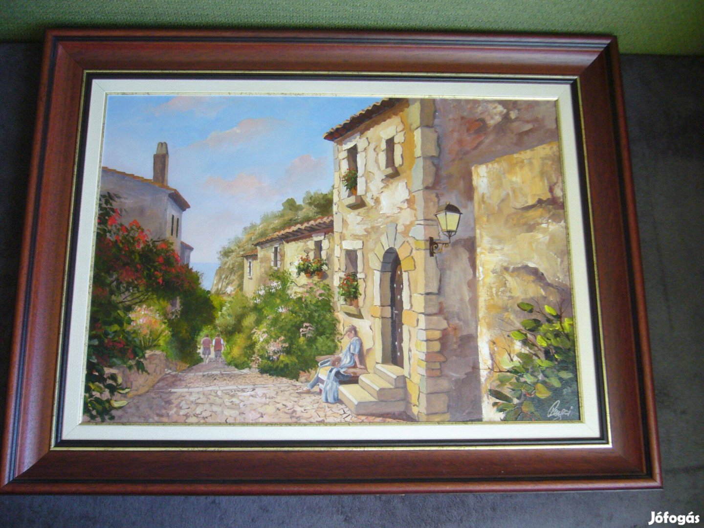 50x70 cm Zsűrizett kép, 2005- ben készült a festmény. Rengei László