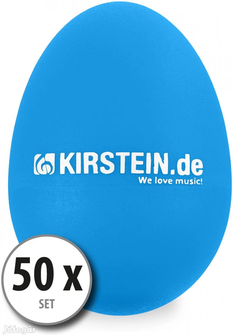 50x Kirstein ES-10B Tojás Shaker Kék, Közepes Készlet