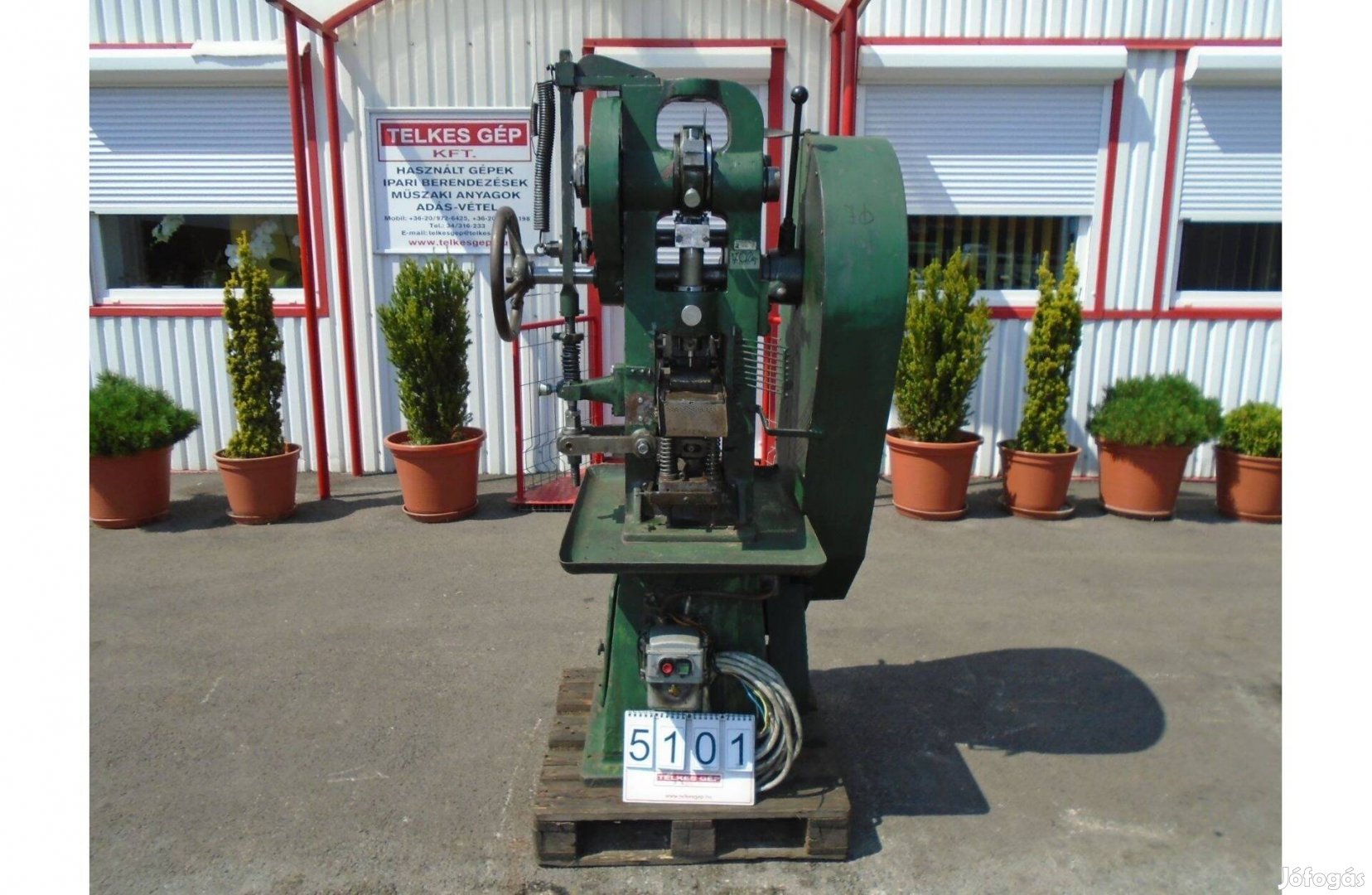 5101 - Excenterprés, lyukasztógép