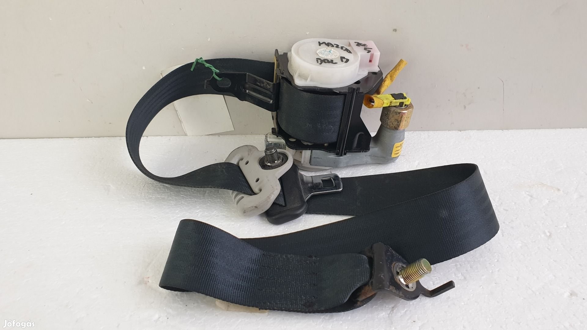 510363 Mazda 5, 2005, Bal  Első Övfeszítő, Biztonsági Öv.