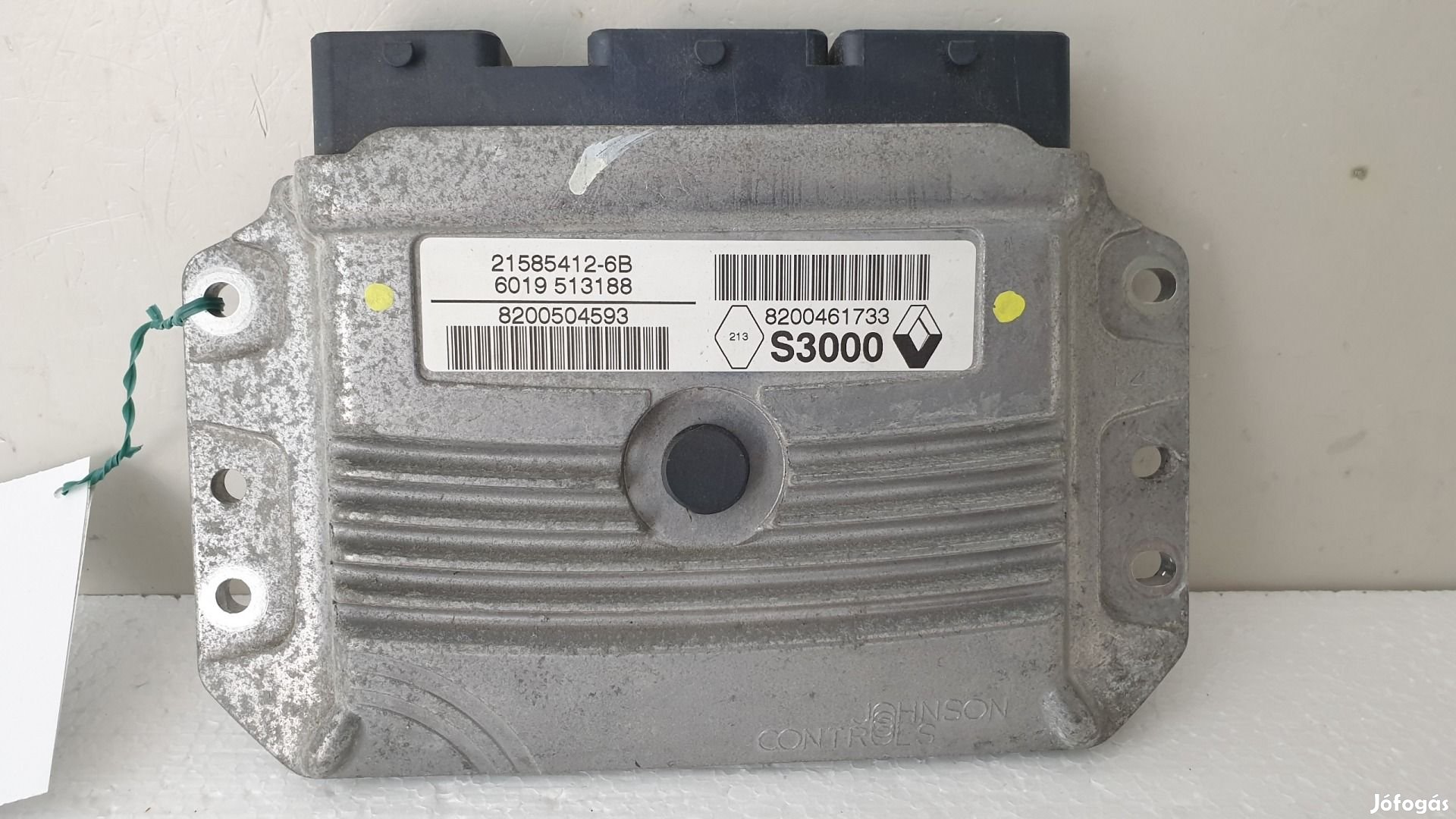 510878 Renault Clio 3, 2007, Motorvezérlő, Ecu, 21585412-6B,