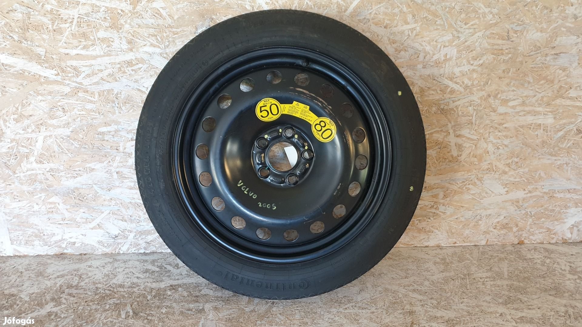 511071 Volvo S80, 2008, Mankókerék, Pótkerék, 5X108X17, Agy: 63,4.