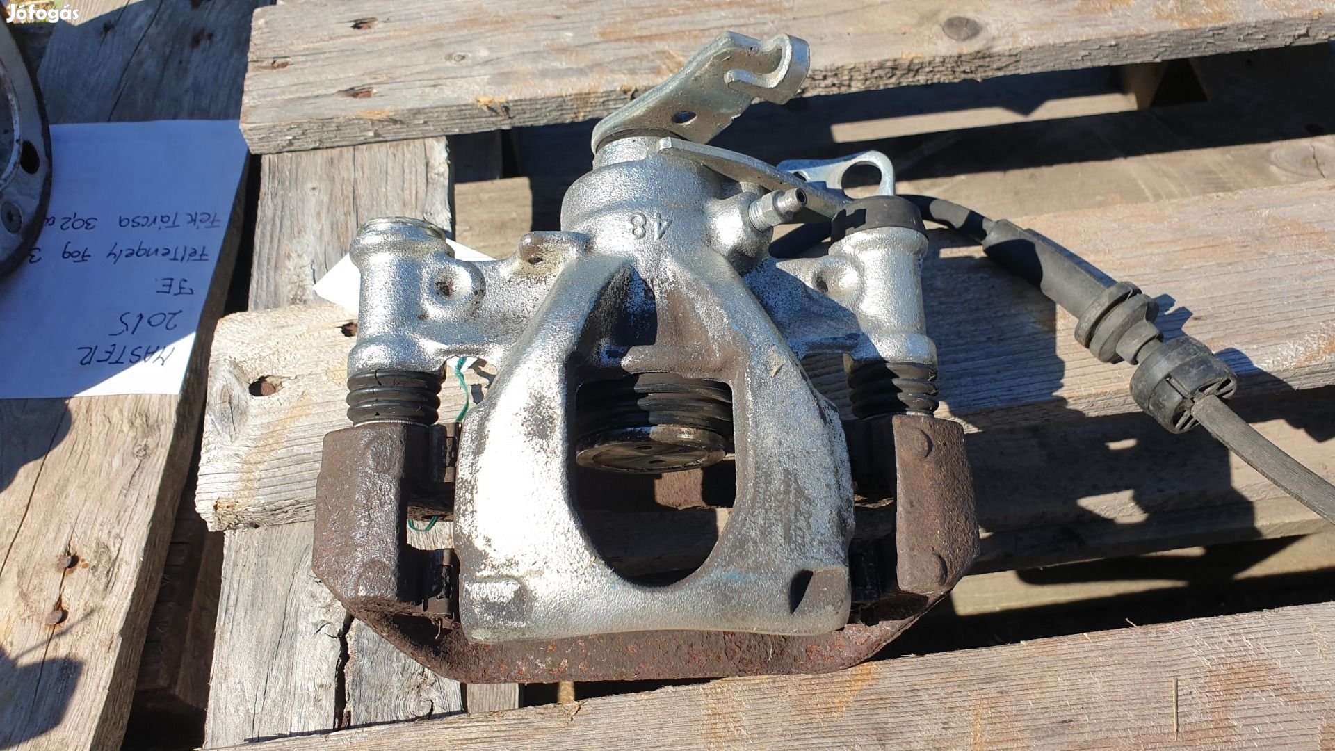 511081 Renault Master 2014, Jobb Hátsó Féknyereg, Munkahenger,