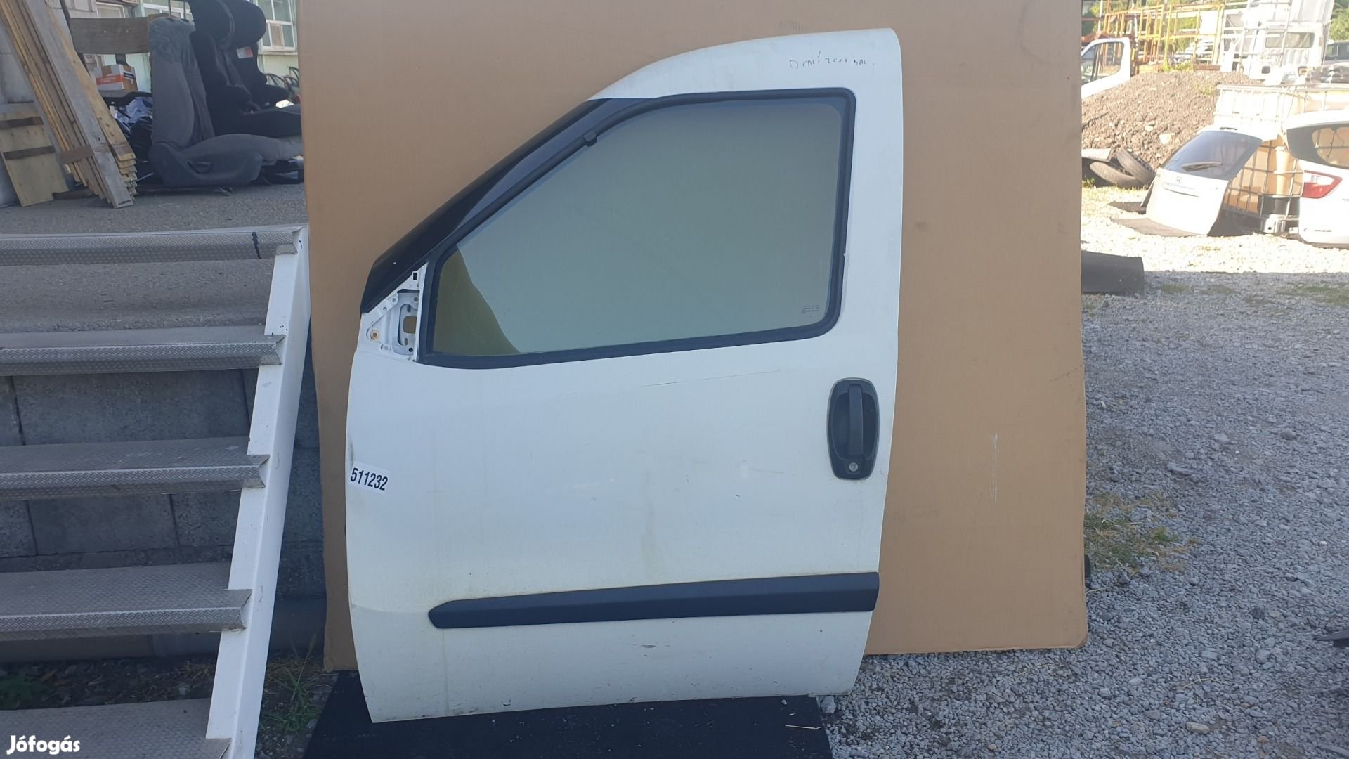 511232 Fiat Doblo 3, 2011, Bal Első Ajtó.