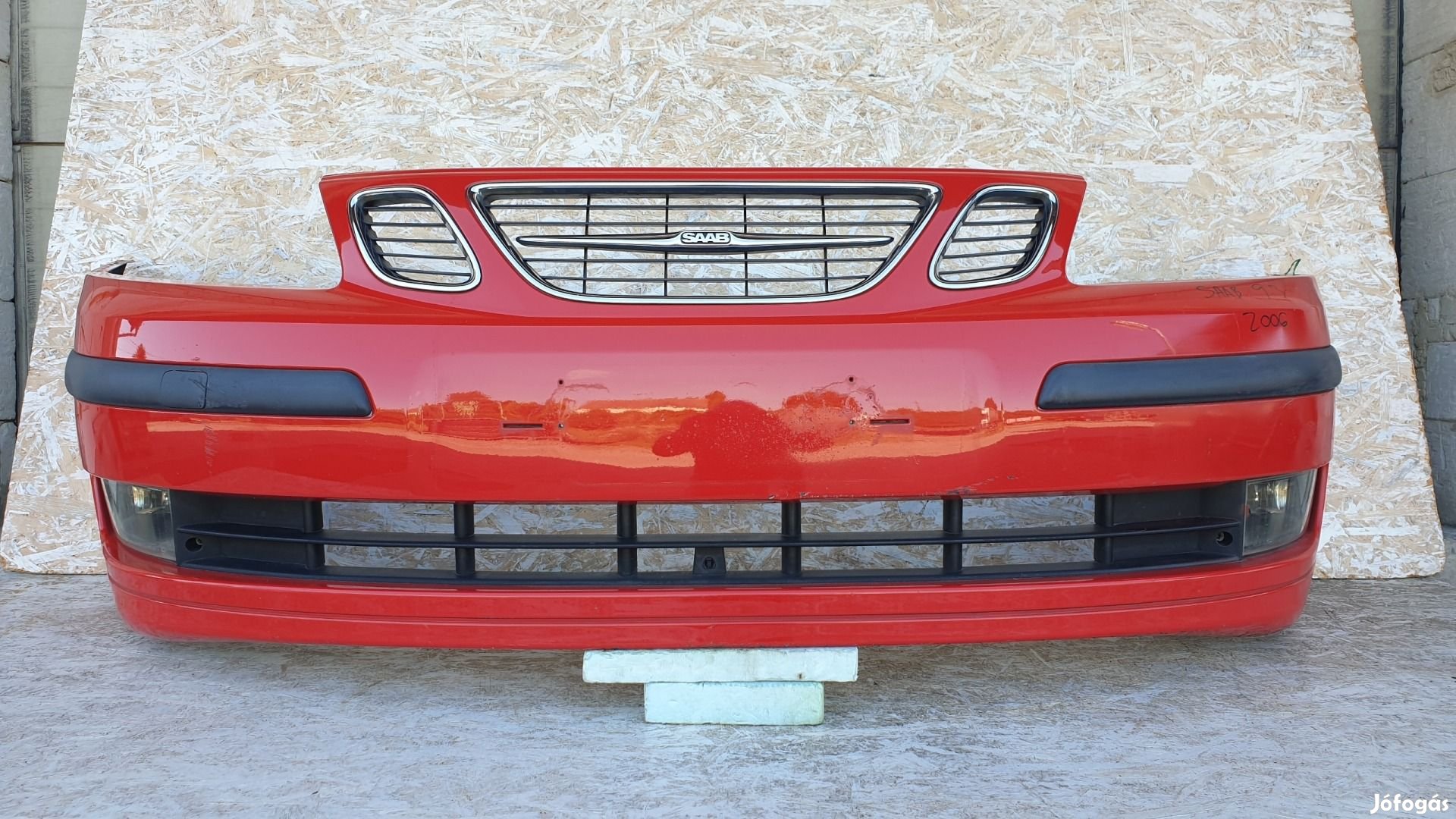 511319 Saab 9.3, 2006, Ködlámpás Első Lökhárító, 12786001.