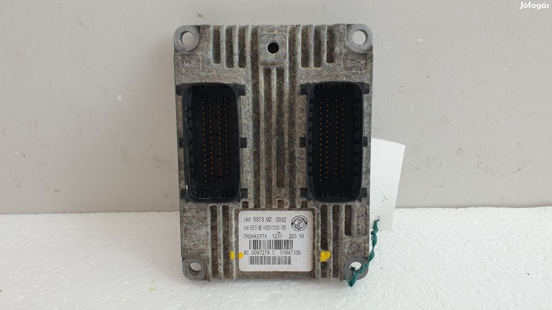 511325 Fiat Grande Punto Motorvezérlő, Ecu, BC0097274C, 51847330,