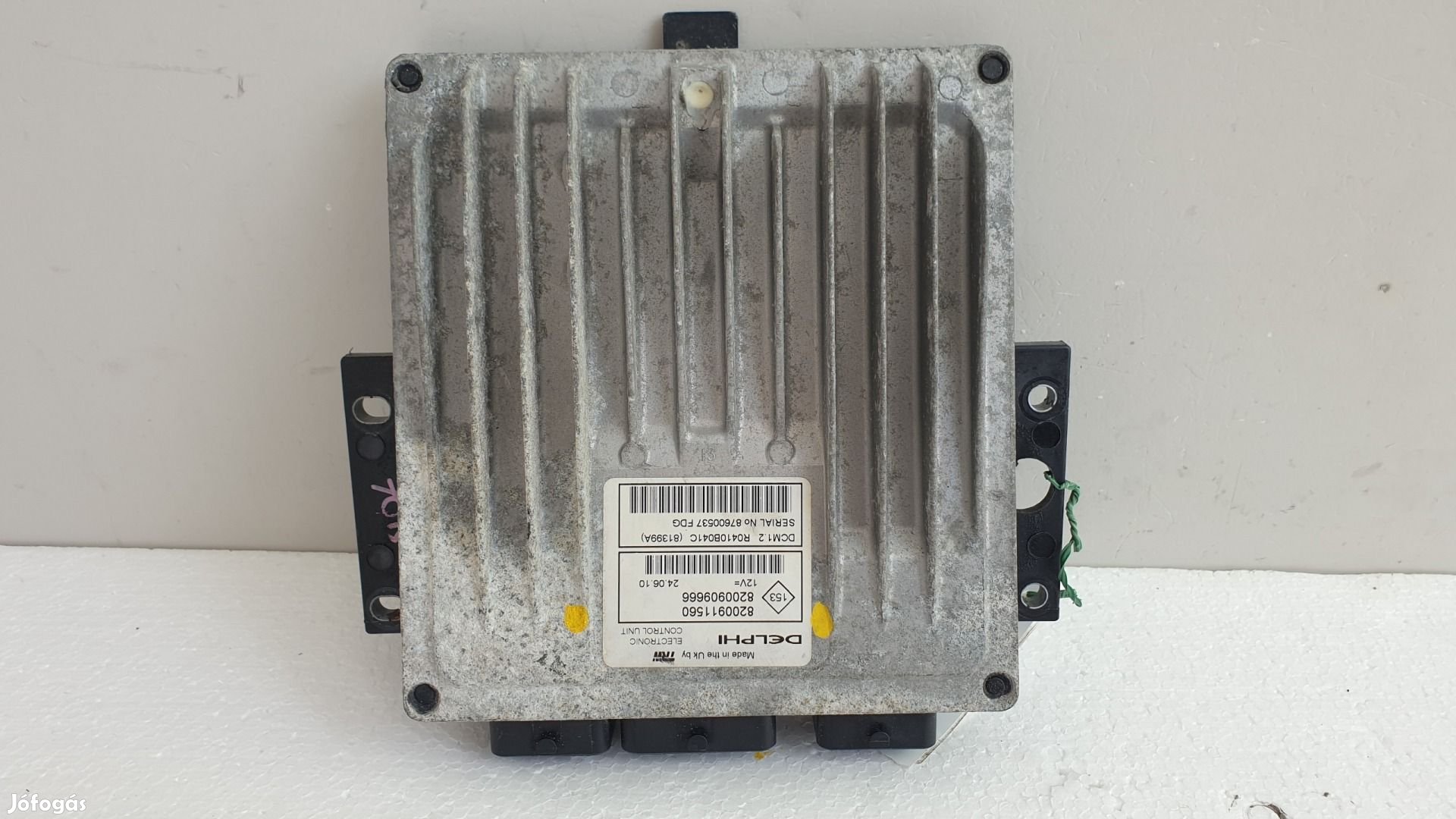 511332 Renault Modus 2010 Motorvezérlő, Ecu, 8200911560, 8200909666