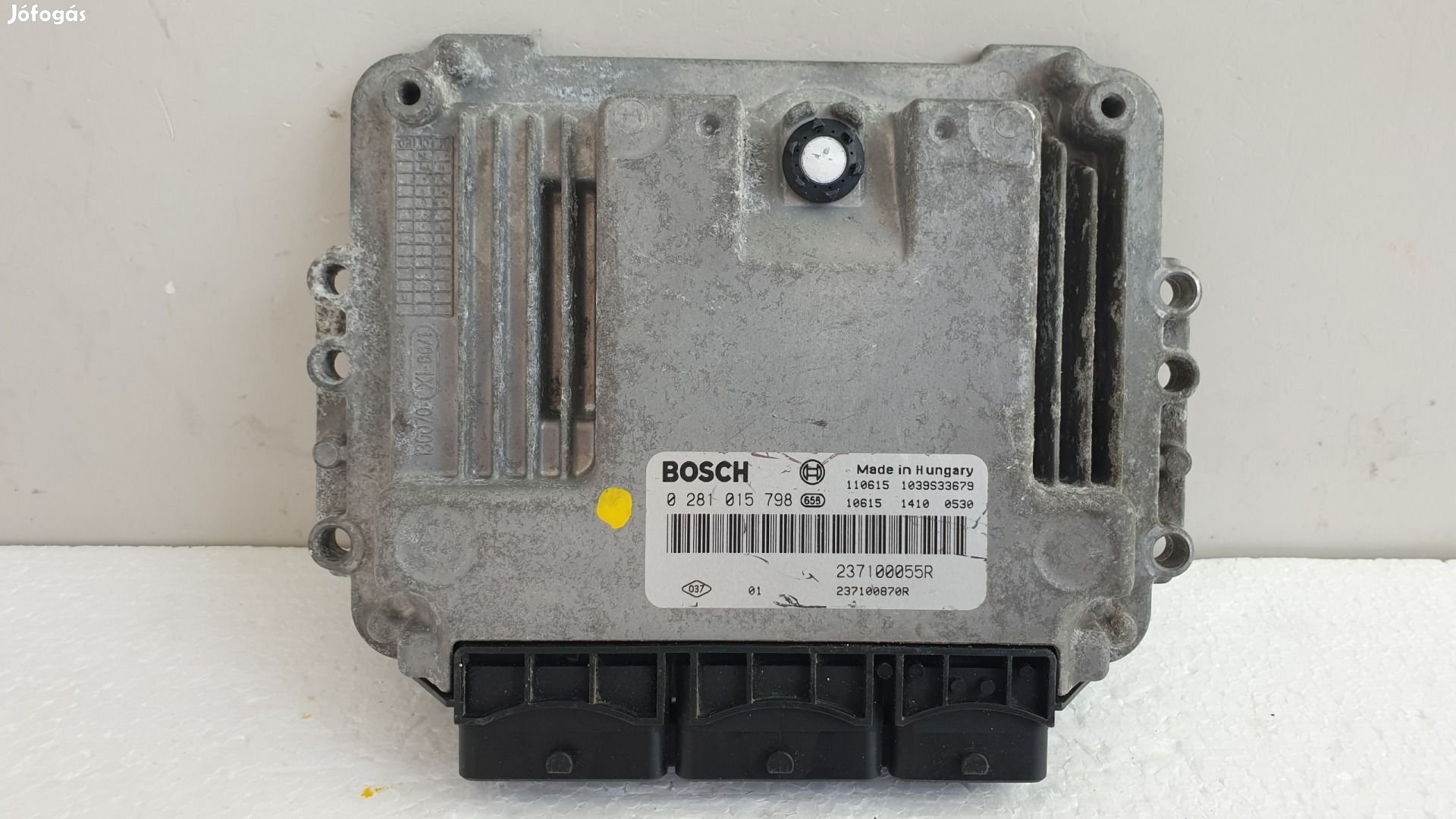 511354 Renault Megane 3, Motorvezérlő, 237100055R, 0281015798.