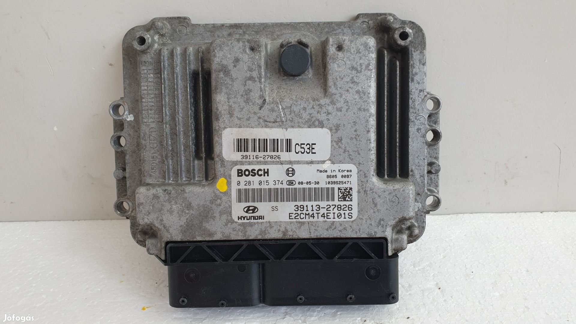 511357 Hyundai Santa Fe,  Motorvezérlő, 39113-27826. 0281015374.