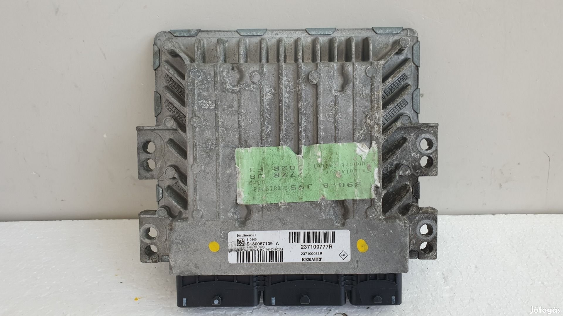 511366 Renault Scenic 3, Motorvezérlő, 237100777R, S180067109A,