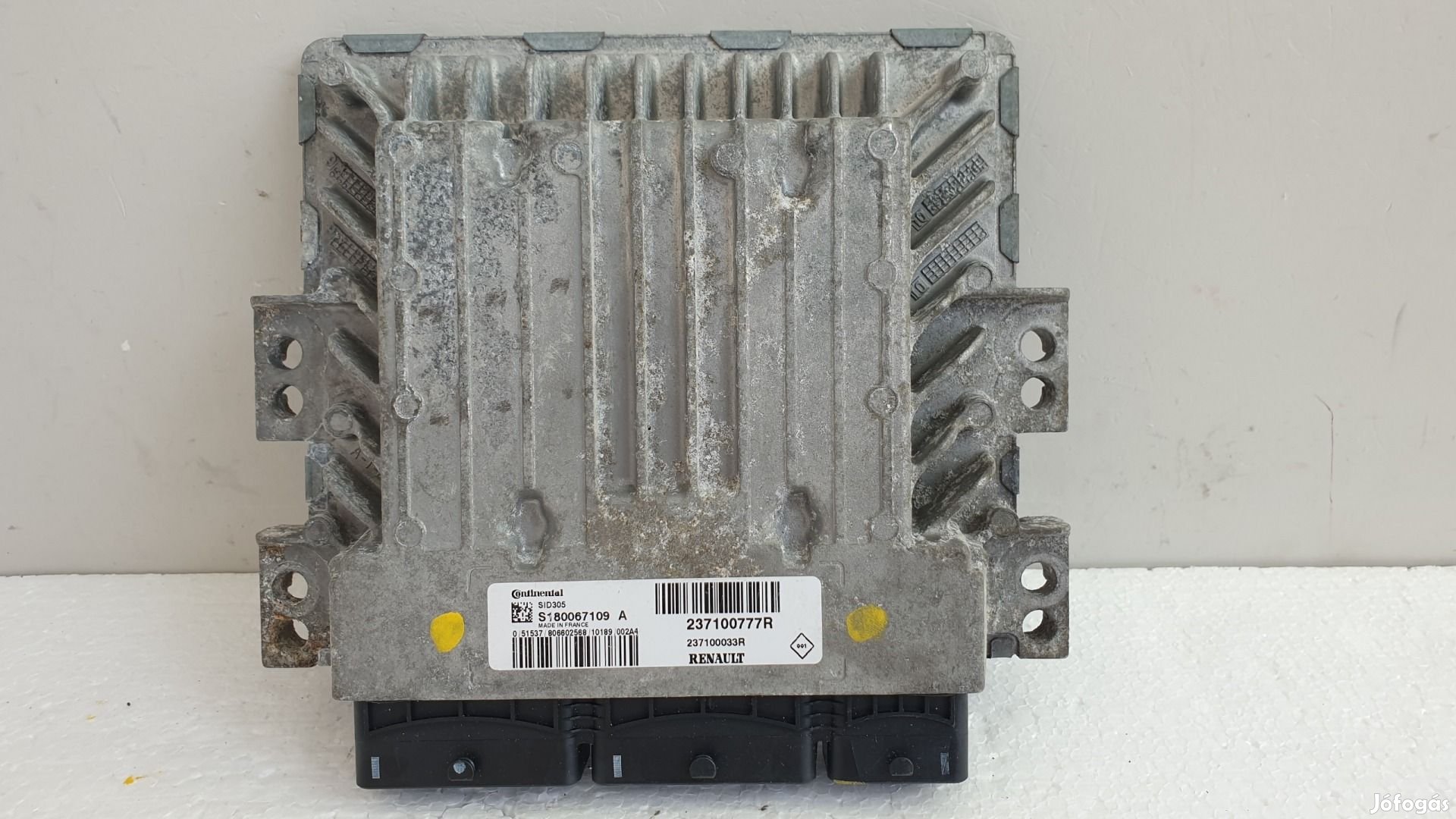 511371 Renault Megane 3, Motorvezérlő, 237100777R, S180067109A,