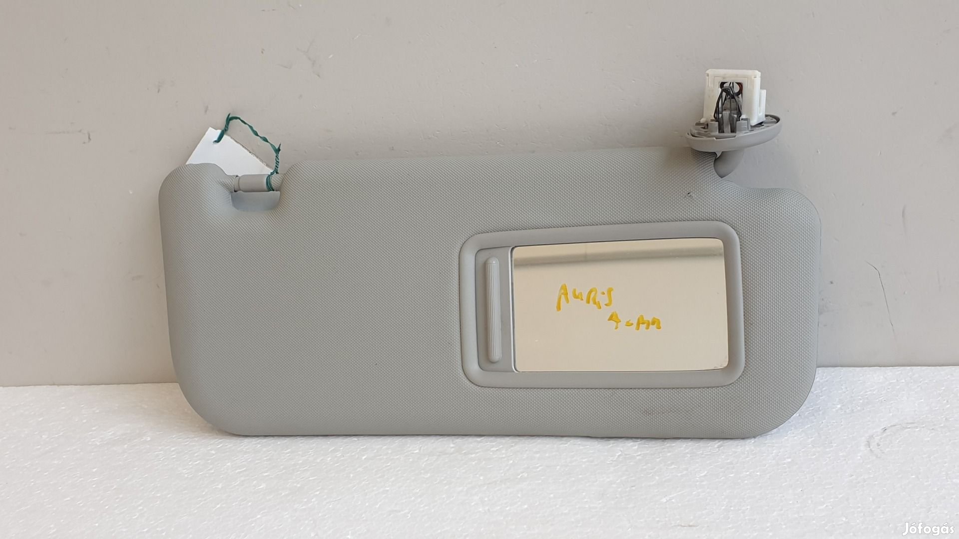 511505 Toyota Auris 2008, Jobb Oldali Napellenző, Tükörrel Szerelt