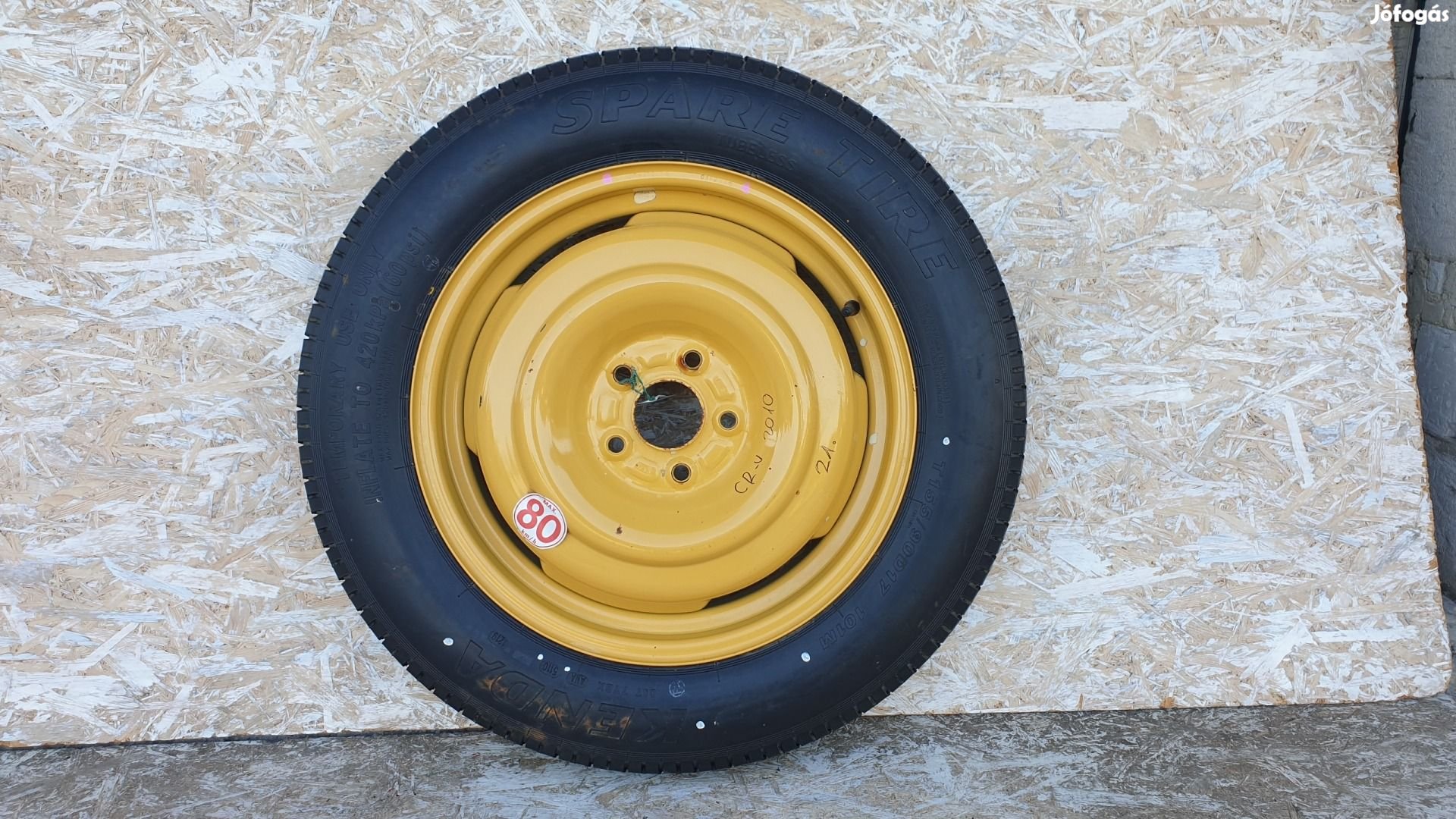 511692 Honda CR-V, 2010, Mankókerék, 5X114,3X17. Agy: 64,1.