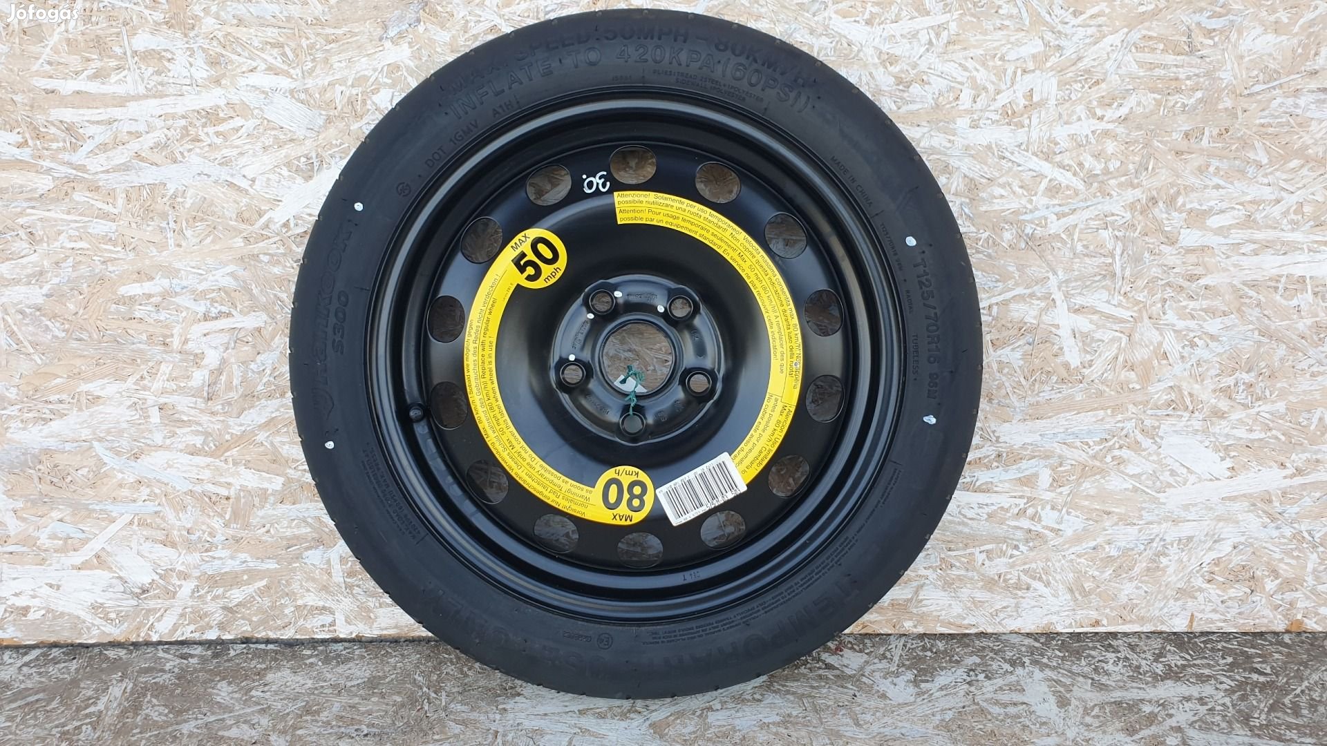 511701 Audi A3, VW Golf, 2007, Mankókerék, 5X112X16, Agy: 57,1.