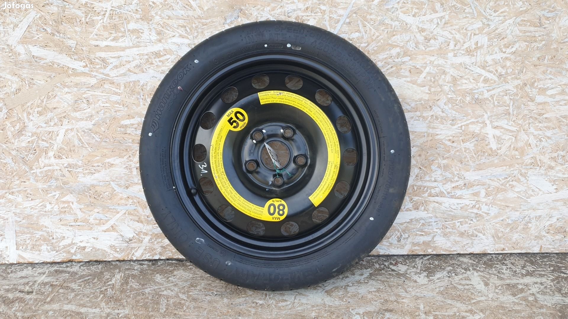 511759 VW Golf 5, Audi A3, 2007, Mankókerék, 5X112X16, Agy: 57,1.