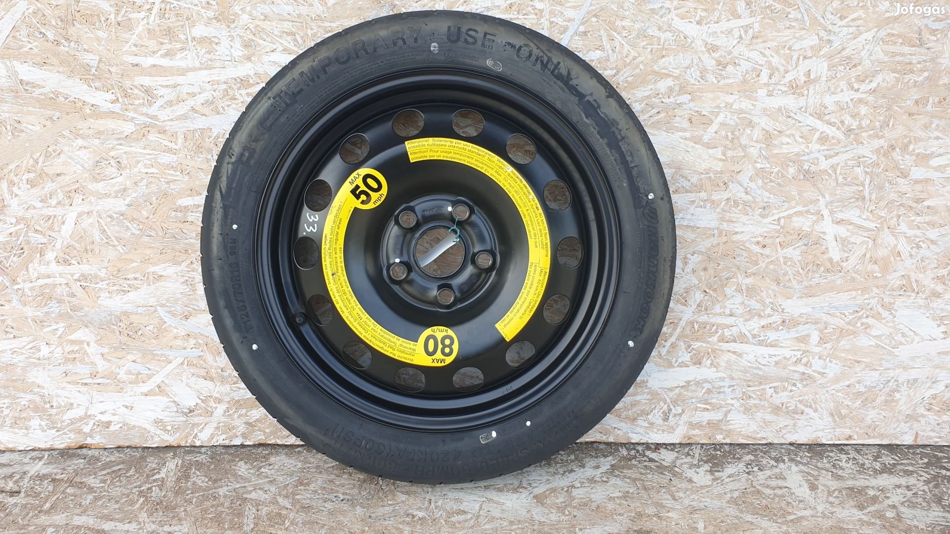 511761 Audi A3 , VW Golf, 2006, Mankókerék, 5X112X16, Agy: 57,1.