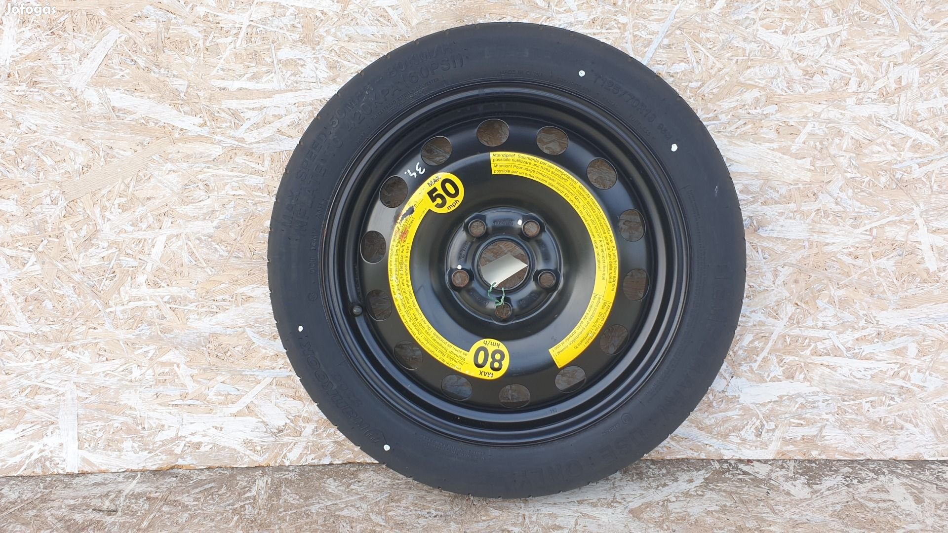 511762 VW Golf 5, Audi A3, 2006, Mankókerék, 5X112X16, Agy: 57,1.